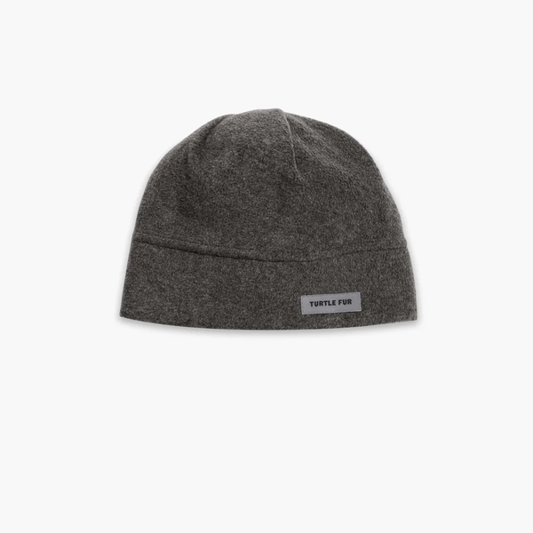 Turtle Fur Fleece Beanie / Charcoal