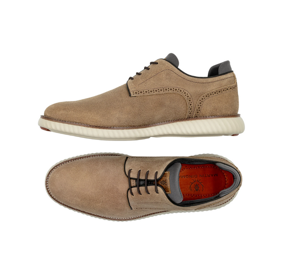 Martin Dingman Men's Countryaire Suede Plain Toe Shoe /