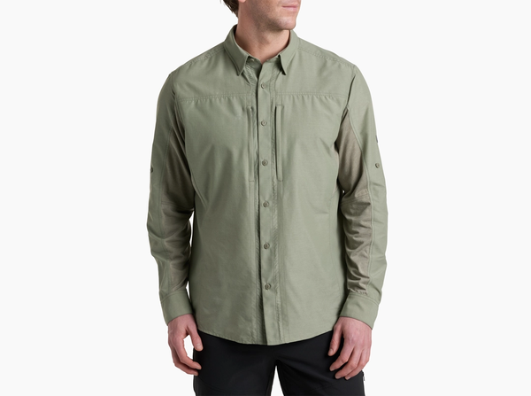 Kuhl Men's Airspeed Long Sleeve Shirt / Feather Grey