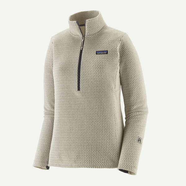 Patagonia Women's R1 Air Zip Neck Fleece / Wool White