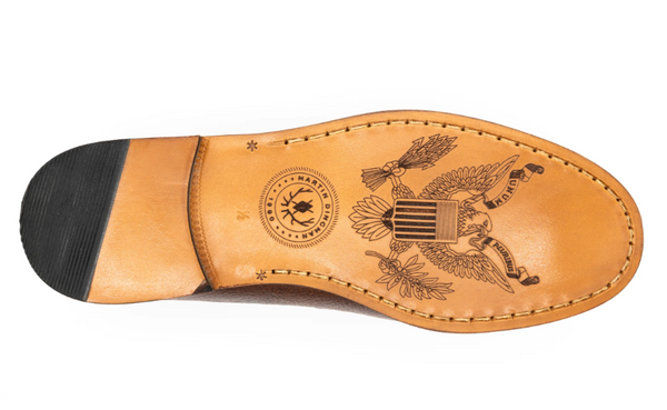 Martin Dingman Water Buffalo All American Penny Loafer / Oak