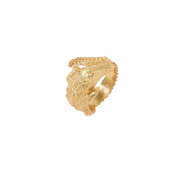 Julie Vos Alligator Ring
