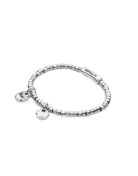 Uno de 50 Sealed Love Multi-charm Bracelet