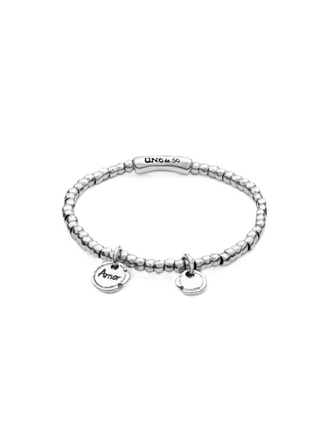 Uno de 50 Sealed Love Multi-charm Bracelet