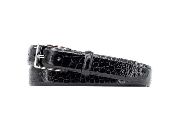 Martin Dingman Anthony Double Buckle Belt / Black #10080