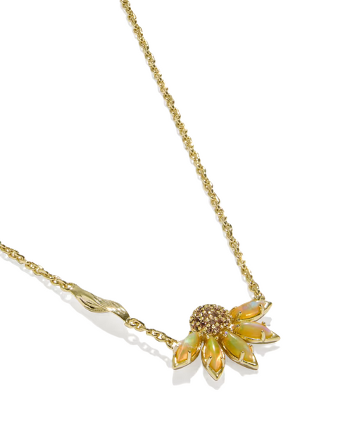 Kendra Scott Anya Flower Short Pendant Necklace