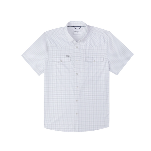 Poncho Men's Short Sleeve Western Shirt