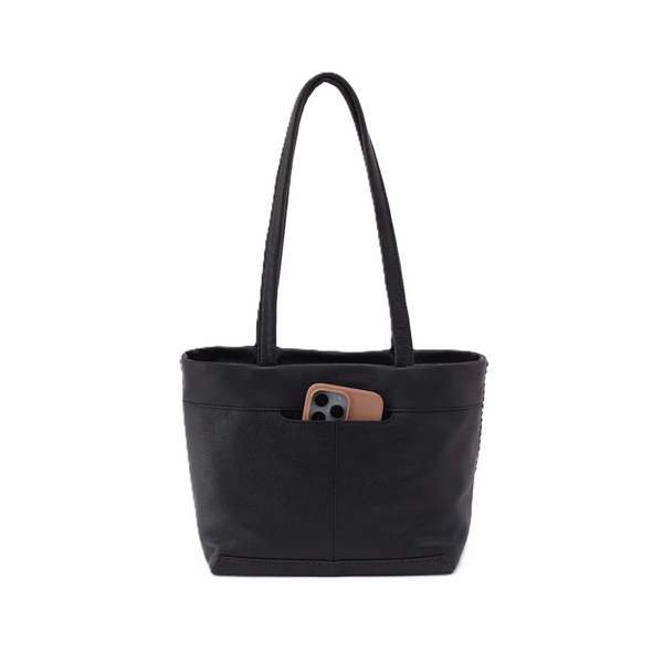 Hobo Austin Tote / Black Pebbled Leather