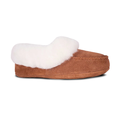 Cloud Nine Women's Australian Sheepskin Bootie / Chesnut