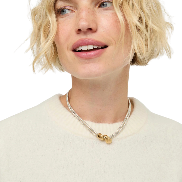 Uno de 50 Axis Two Tone Necklace