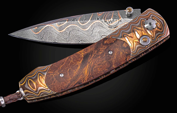 William Henry B05 Fire Storm Pocket Knife