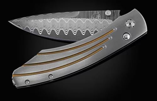 William Henry B-12 Golden Arch Pocket Knife #099/250