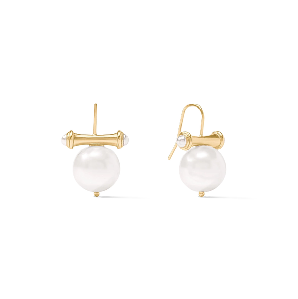 Julie Vos Bamboo Pearl Earrings