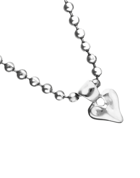 Uno de 50 Beat Silver Necklace