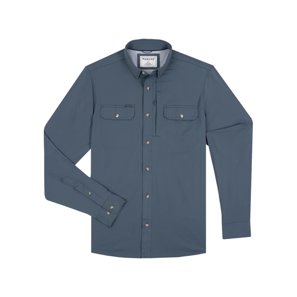 Poncho Men's Long Sleeve Original Shirt