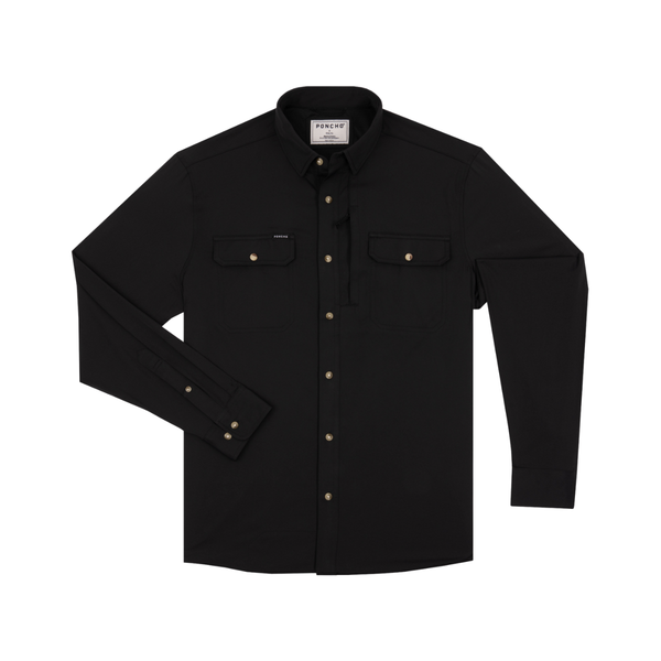 Poncho Men's Long Sleeve Original Shirt