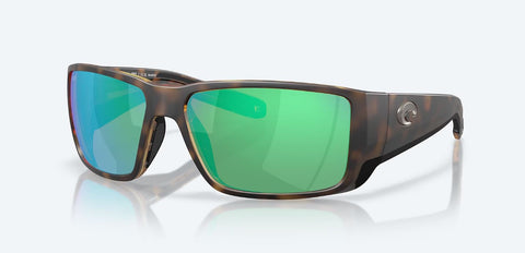 Costa Del Mar Blackfin Pro Sunglasses- Matte Tortoise / Green Mirror 580G