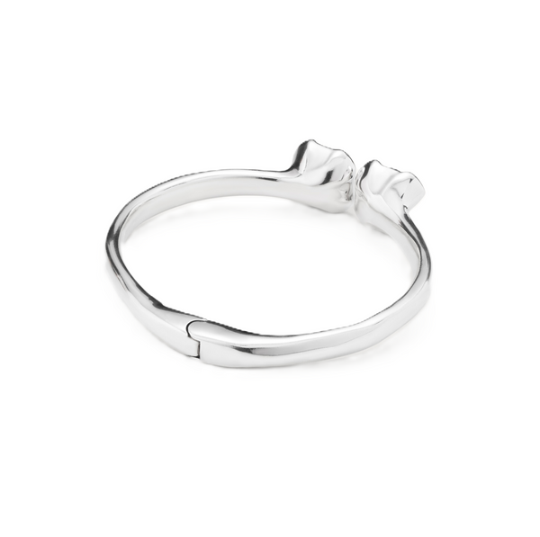 Uno de 50 Aura Blue Crystal Bangle Bracelet