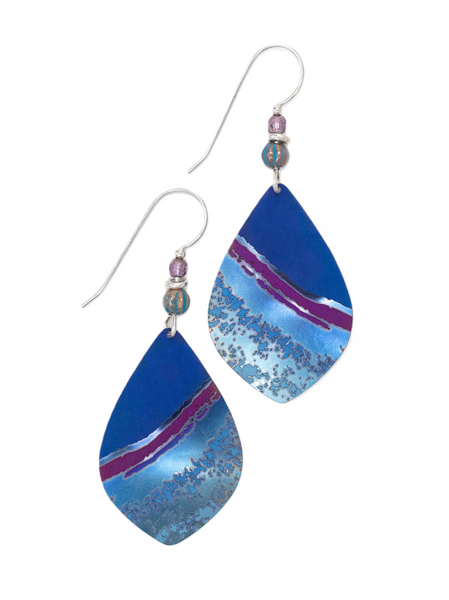Holly Yashi Shorebreak Blue Depths Earrings
