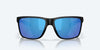 Costa Del Mar Broadbill II Sunglasses - Matte Black/ Blue Mirror 580G