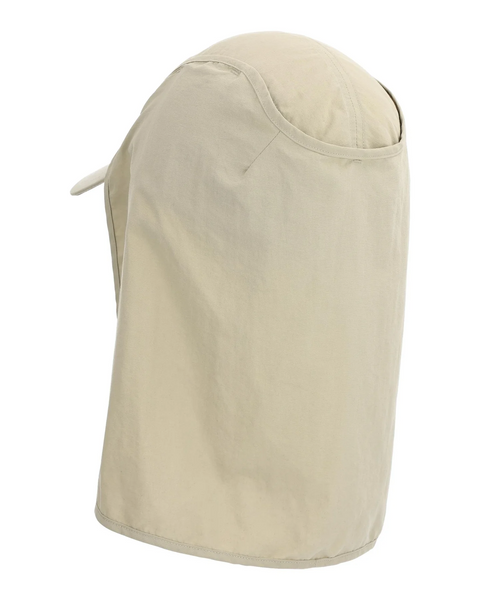 Simms Bugstopper Sunshield Cap / Stone