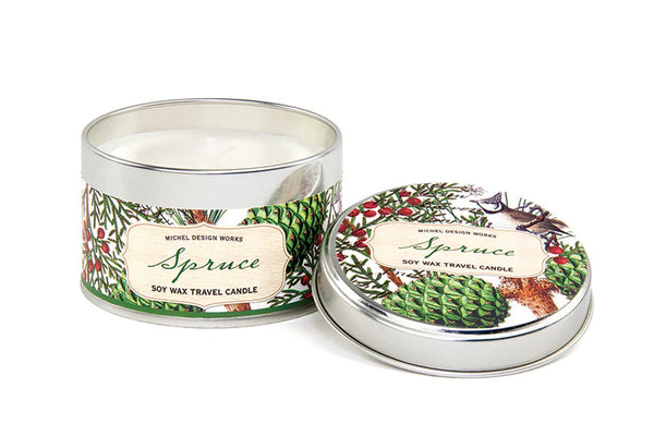 Michel Design Works Spruce Travel Candle