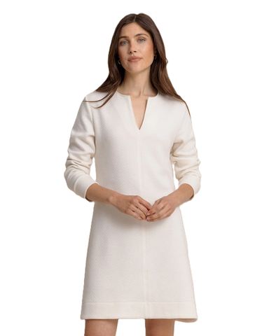 Southern Tide Women's Cady Jacquard Dress / Sand White