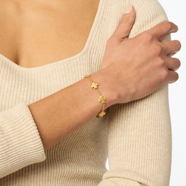 Julie Vos Malta Canterbury Gold Delicate Bracelet