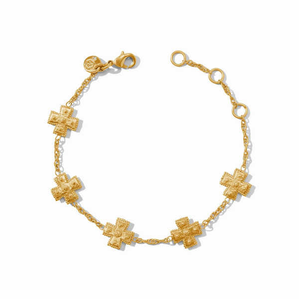 Julie Vos Malta Canterbury Gold Delicate Bracelet