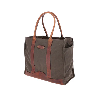 Tom Beckbe Canvas Carryall Bag / Bark