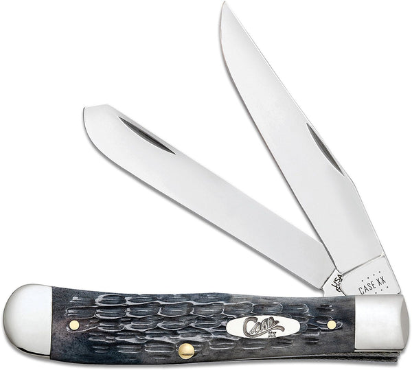 Case Pocket Worn Gray Bone Crandall Jig  CS Trapper