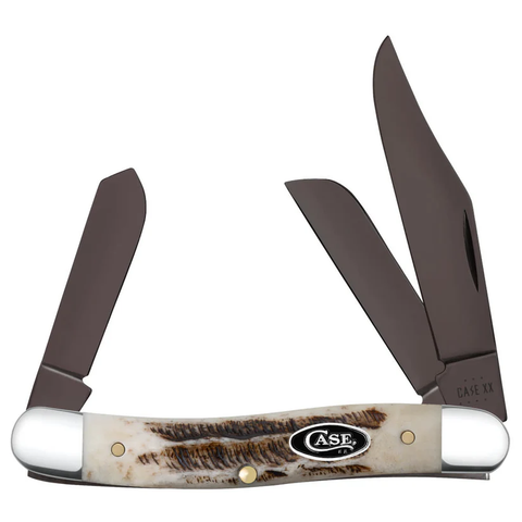 Case Vintage Bone Med Stockman