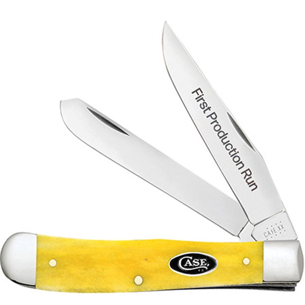 Case Smooth Yellow Bone Trapper 1st Production Run