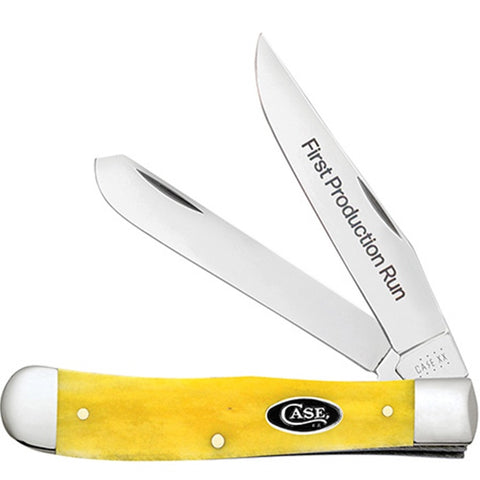 Case Smooth Yellow Bone Trapper 1st Production Run