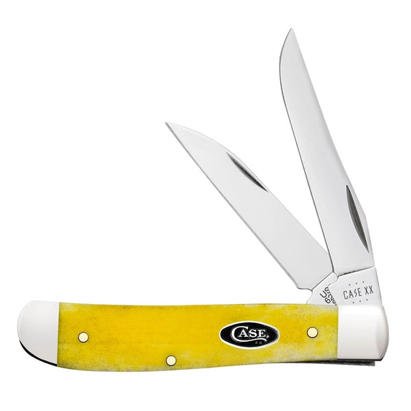 Case Smooth Yellow Bone Mini Trapper