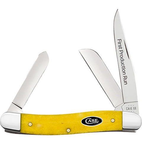 Case Smooth Yellow Bone Medium Stockman 1st Production Run