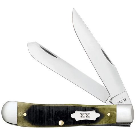 Case Sawcut Jig Olive Green Bone Trapper