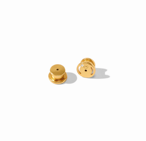 Julie Vos Havana Gold Hoop Earrings