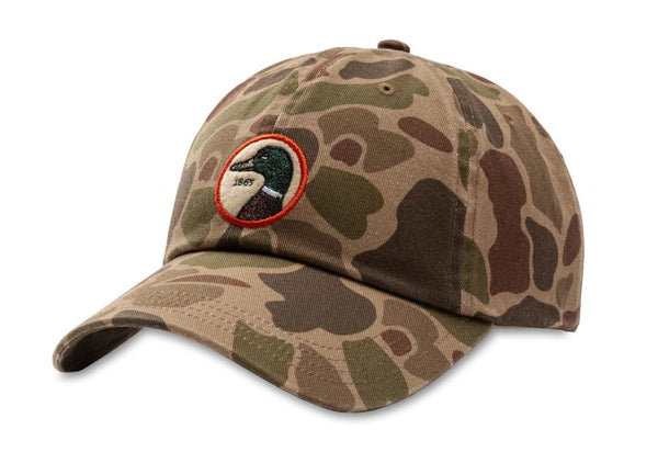 Duck Head Circle Patch Twill Hat / Camo