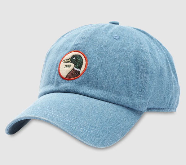 Duck Head Circle Patch Twill Hat / Denim