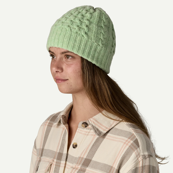 Patagonia Coastal Cable Beanie/ Lichen Green