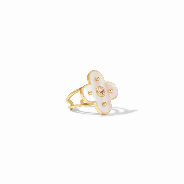 Julie Vos Colette Champagne Gold Ring