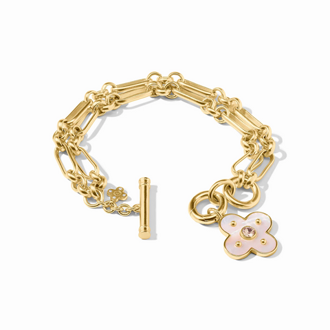 Julie Vos Colette Link Bracelet / Champagne