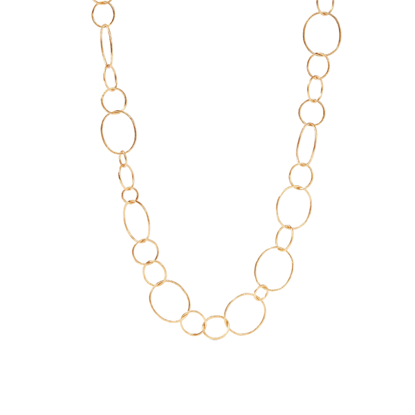 Julie Vos Colette Textured Gold Tone Necklace