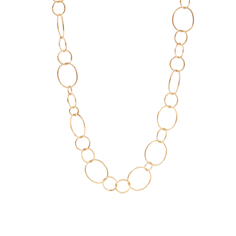Julie Vos Colette Textured Gold Tone Necklace