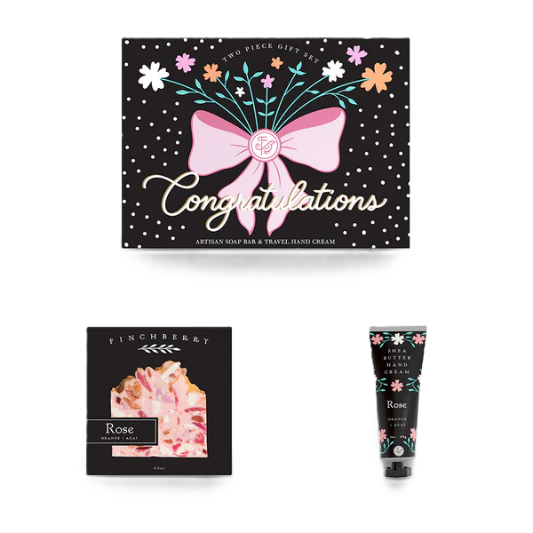 Finchberry Congratulations Soap Gift Set