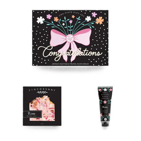 Finchberry Congratulations Soap Gift Set