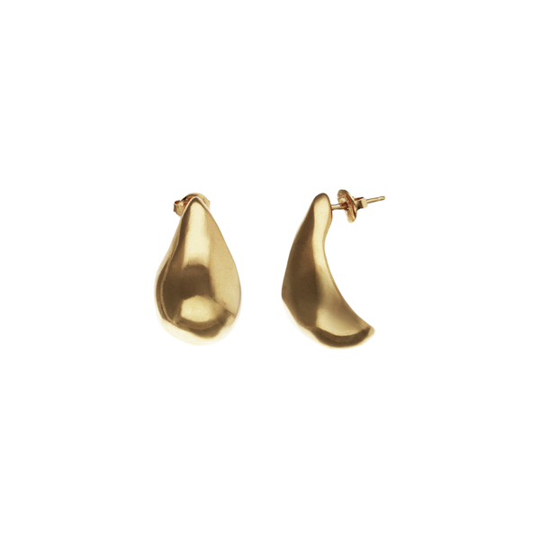Uno de 50 Corium Teardrop Gold Tone Earrings