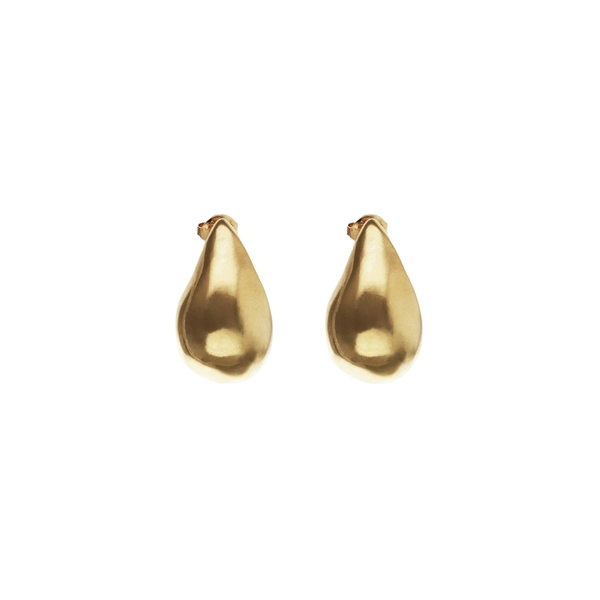Uno de 50 Corium Teardrop Gold Tone Earrings