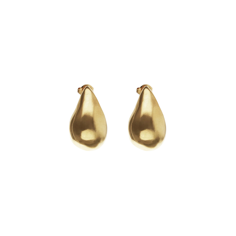 Uno de 50 Corium Teardrop Gold Tone Earrings